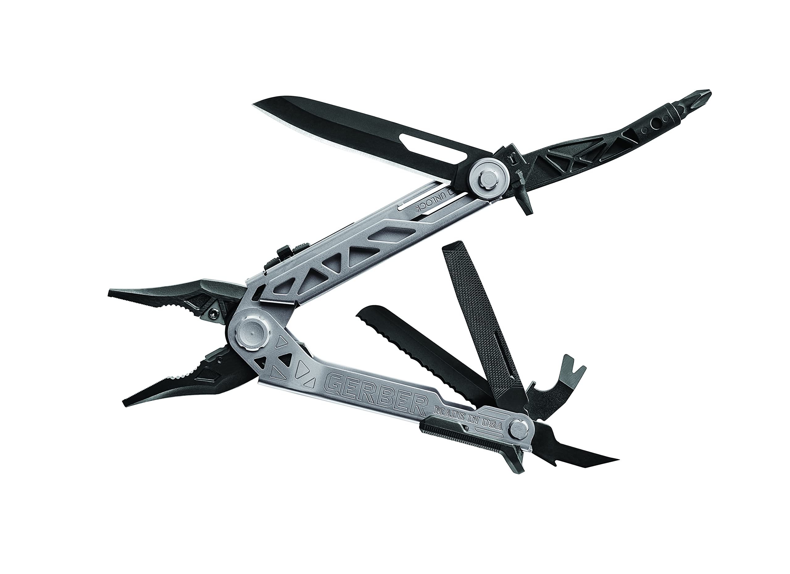 Herramienta Multipropósito Gerber Gear Center-drive Con 16 Piezas - Venta Internacional.