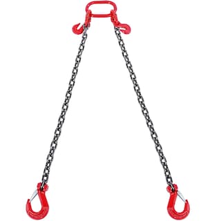 Foto 1 | Eslinga De Cadena Vevor De 3/8 Pulgadas X 6 Pies Con Ganchos, 5 Toneladas, 11000 Libras - Venta Internacional.