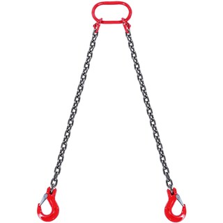 Foto 1 | Eslinga De Cadena Vevor De 5/16 Pulgadas X 5 Pies Con Ganchos De Capacidad De 3 Toneladas - Venta Internacional.