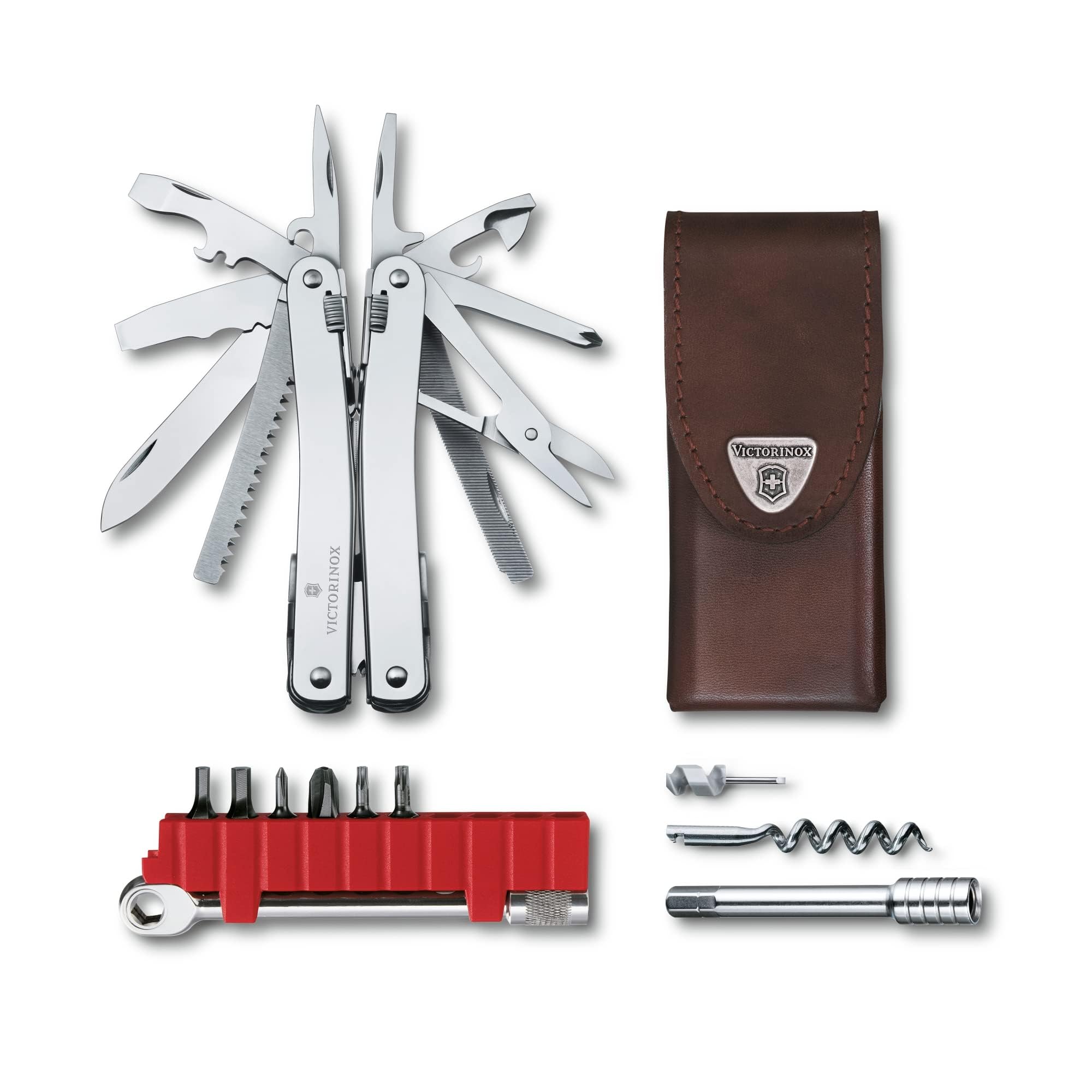 Foto 2 pulgar | Trinquete Multiherramienta Victorinox Swiss Tool Spirit X Plus, Plateado - Venta Internacional.