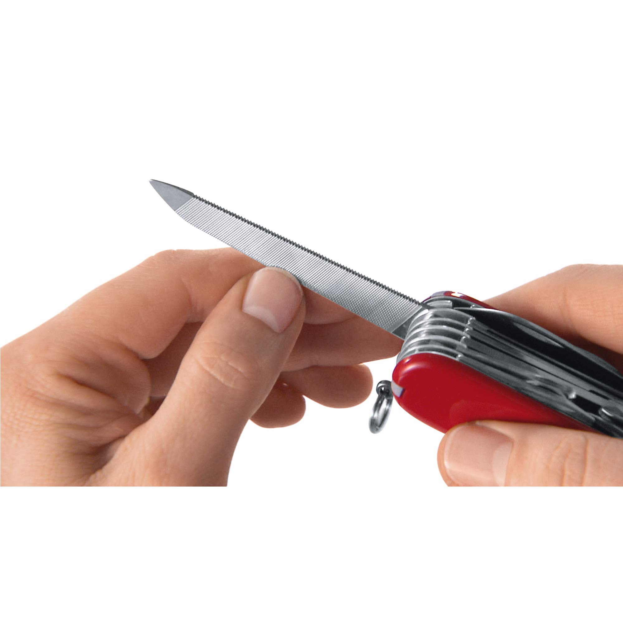 Foto 5 pulgar | Pinza Multiherramienta Victorinox 580 Para Uñas, 8 Funciones, Color Blanco - Venta Internacional.