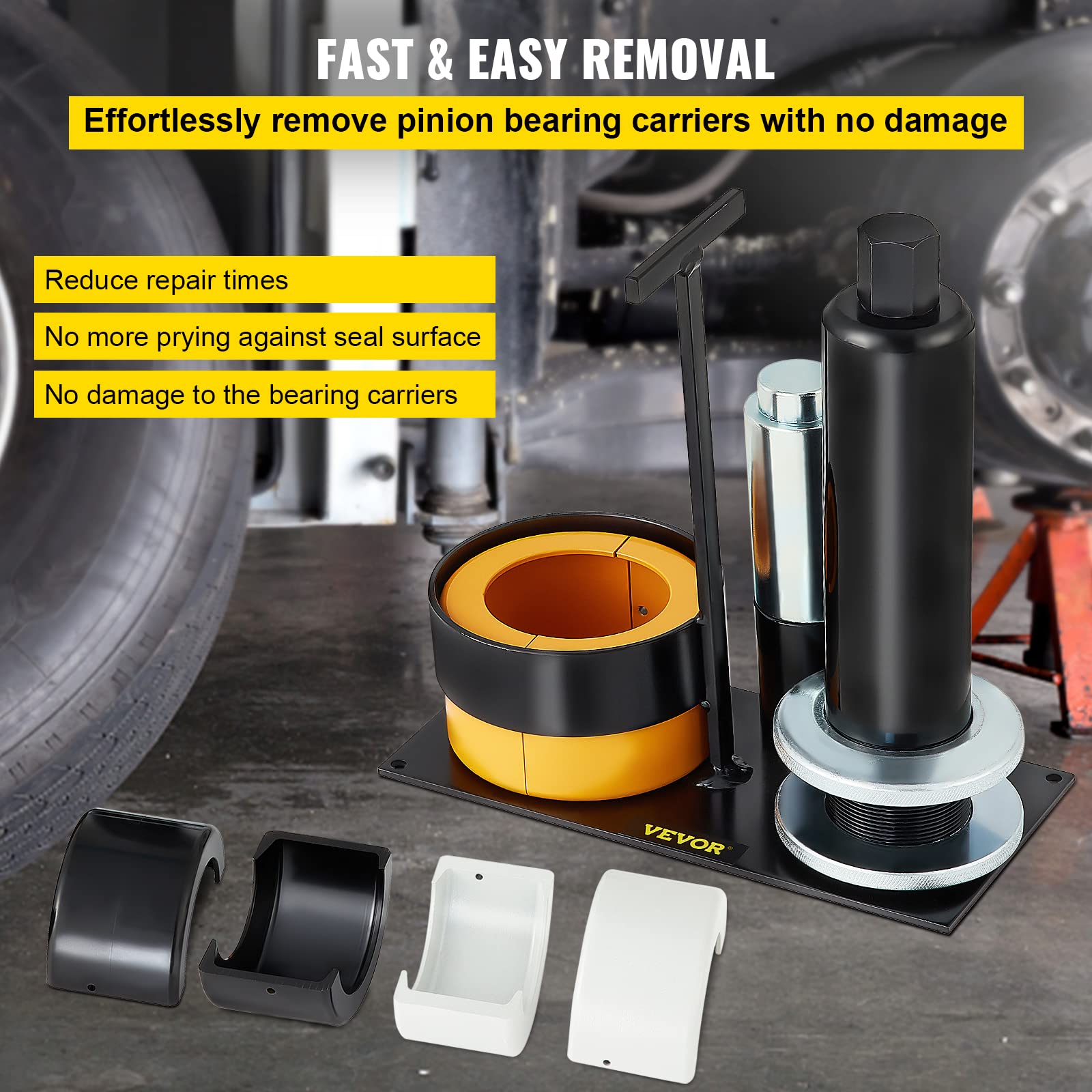 Foto 3 | Extractor De Cojinetes De Piñón Y Soporte Vevor Para Dana 30,40,50,60,7 - Venta Internacional.