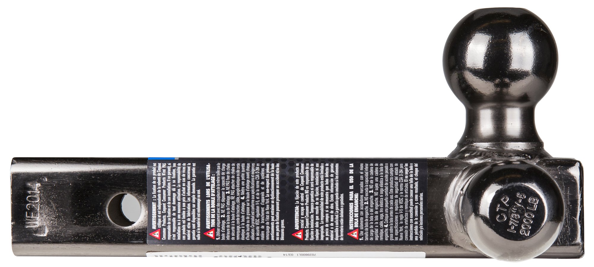 Foto 4 | Soporte Esférico Para Remolque Reese Towpower 7039800 Tri-ball - Venta Internacional.