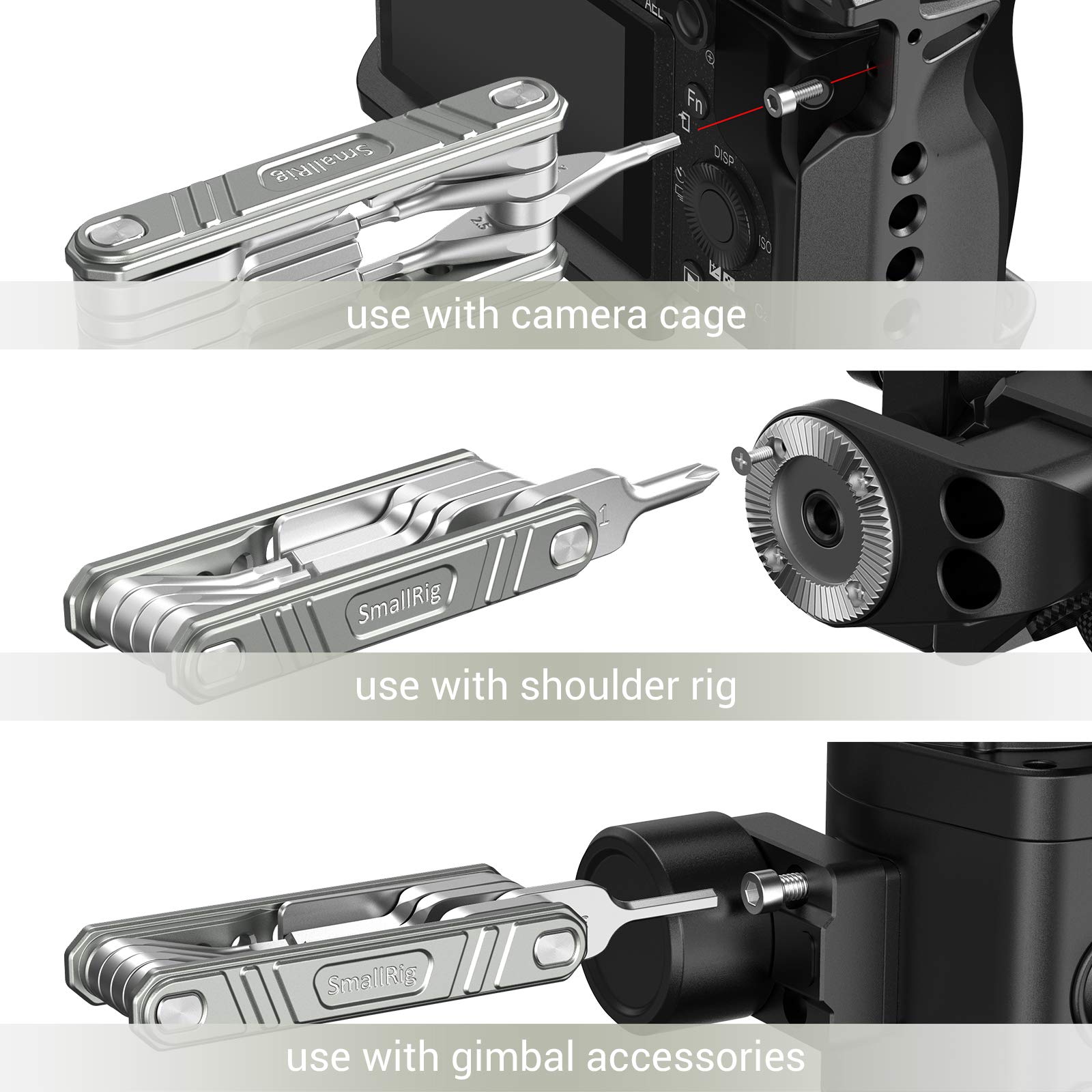 Foto 6 pulgar | Multiherramienta Plegable Smallrig Universal Para Camarógrafos - Venta Internacional.