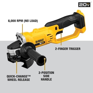 Foto 3 | Amoladora Dewalt Dcg412b 20 V Máx*, Iones De Litio, 11,4 Cm, 8000 Rpm - Venta Internacional.