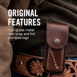 Foto 5 | Funda Leatherman Heritage Leather Para Herramientas Múltiples, Color Marrón M - Venta Internacional.