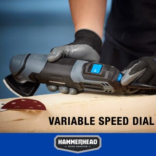Foto 6 | Multiherramienta Oscilante Hammerhead Hamt022 2.2a Con Accesorios - Venta Internacional.
