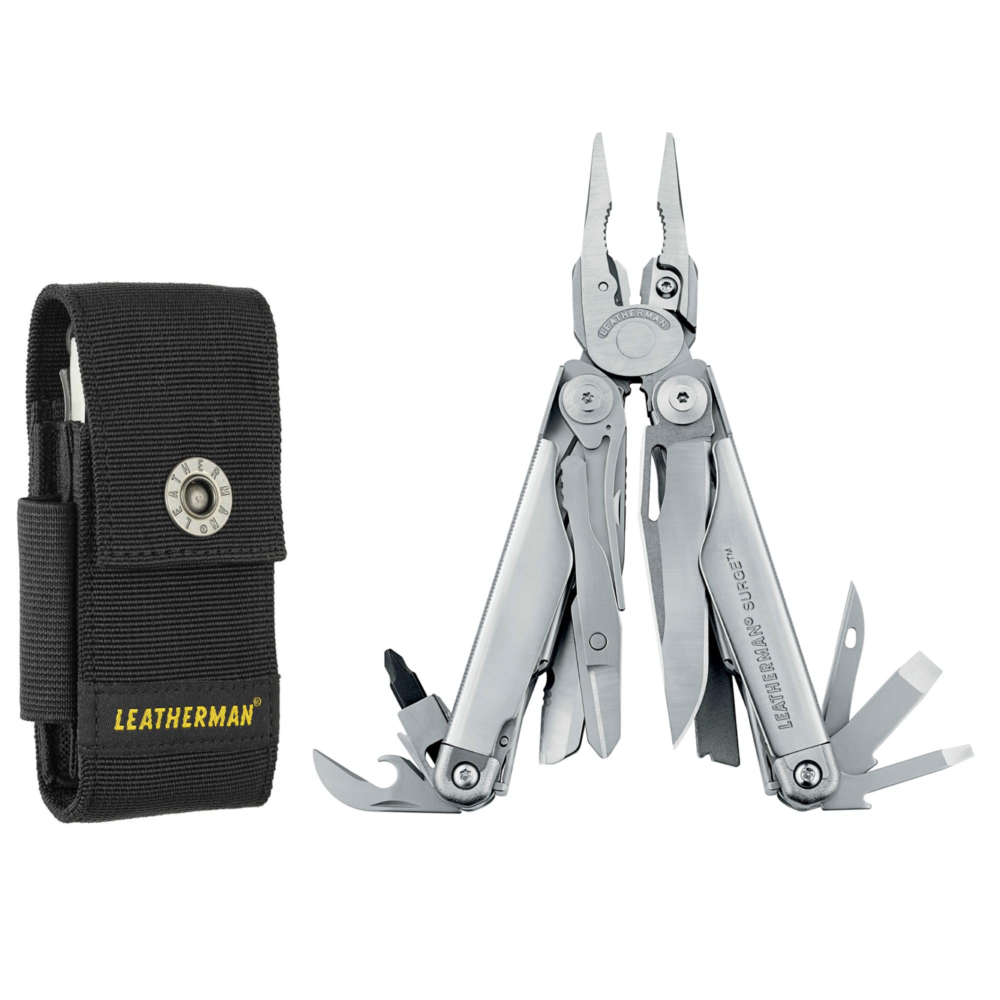 Foto 2 pulgar | Multiherramienta Leatherman Surge 21 En 1 De Acero Inoxidable De Alta Resistencia - Venta Internacional.
