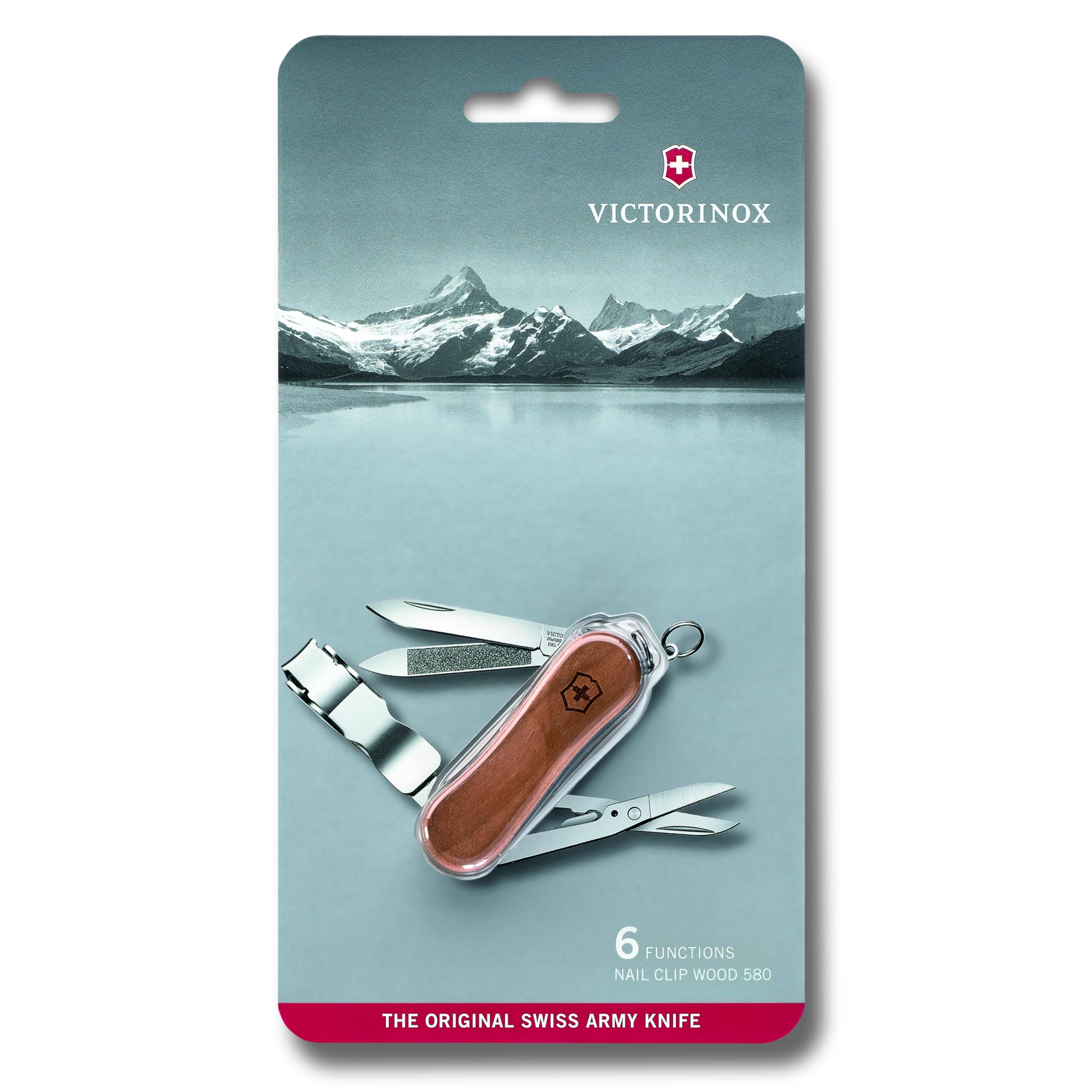 Foto 6 pulgar | Pinza Multiherramienta Victorinox 580 Wood Con 8 Funciones - Venta Internacional.