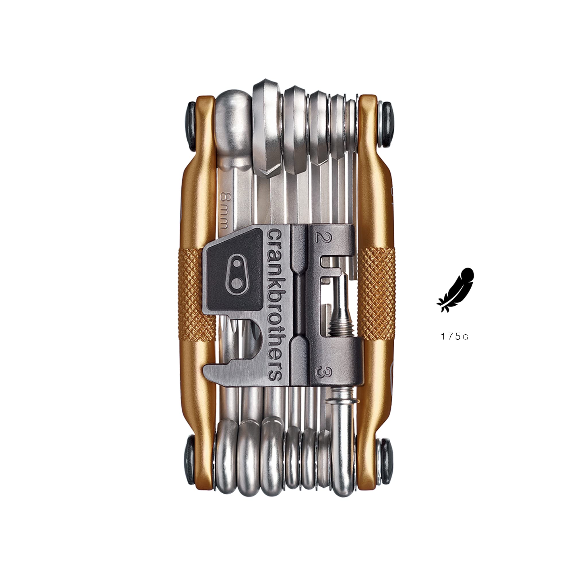 Foto 4 pulgar | Multiherramienta Crankbrothers 19 Gold Con Llaves Hexagonales Y Herramienta Para Cadenas - Venta Internacional.