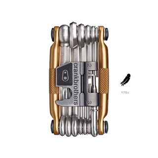 Foto 3 | Multiherramienta Crankbrothers 19 Gold Con Llaves Hexagonales Y Herramienta Para Cadenas - Venta Internacional.