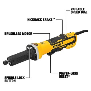 Foto 2 | Amoladora De Troqueles Dewalt Dwe4997vs Sin Escobillas De Velocidad Variable De 2 Pulgadas - Venta Internacional.