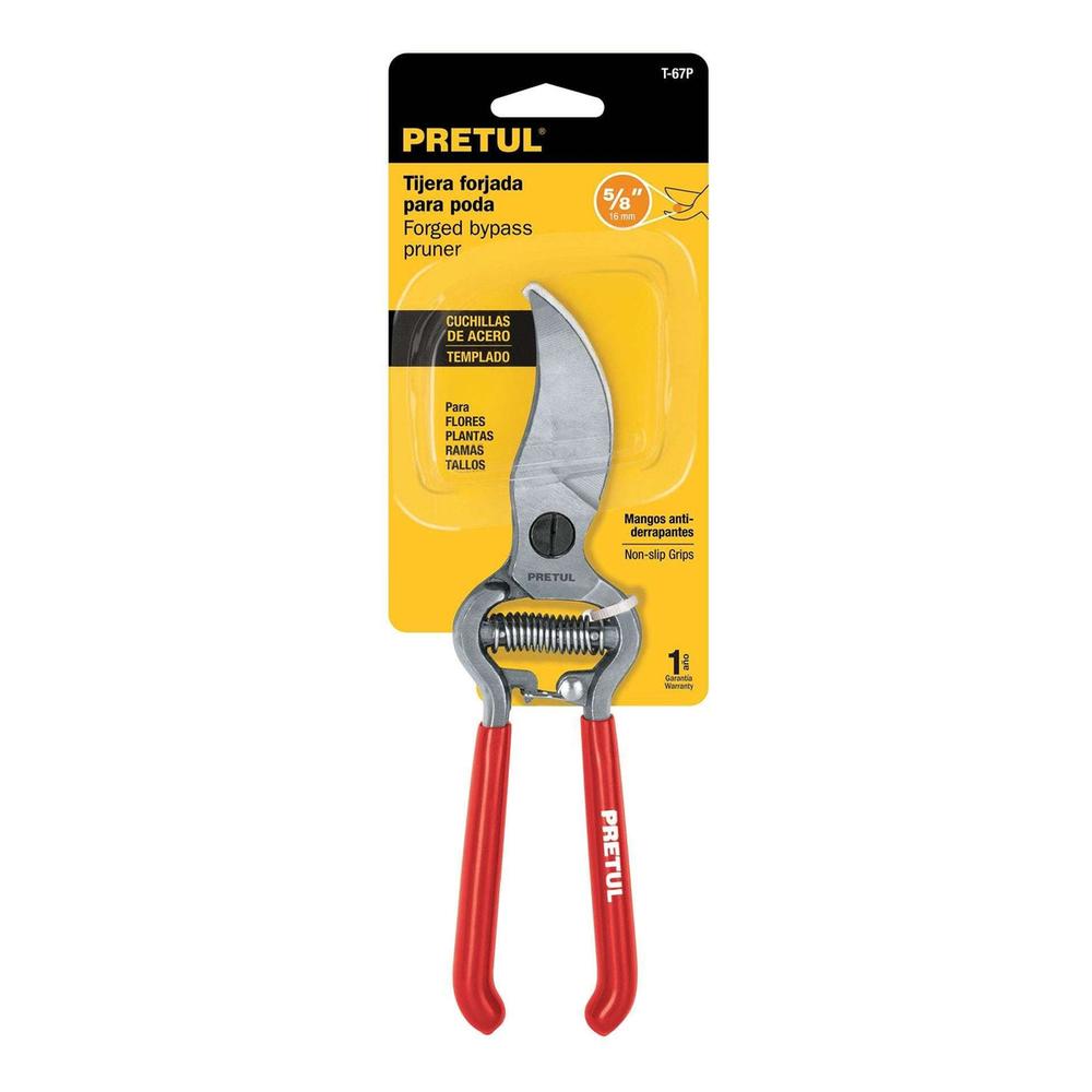 Foto 2 pulgar | Tijera Para Podar T-67p Pretul