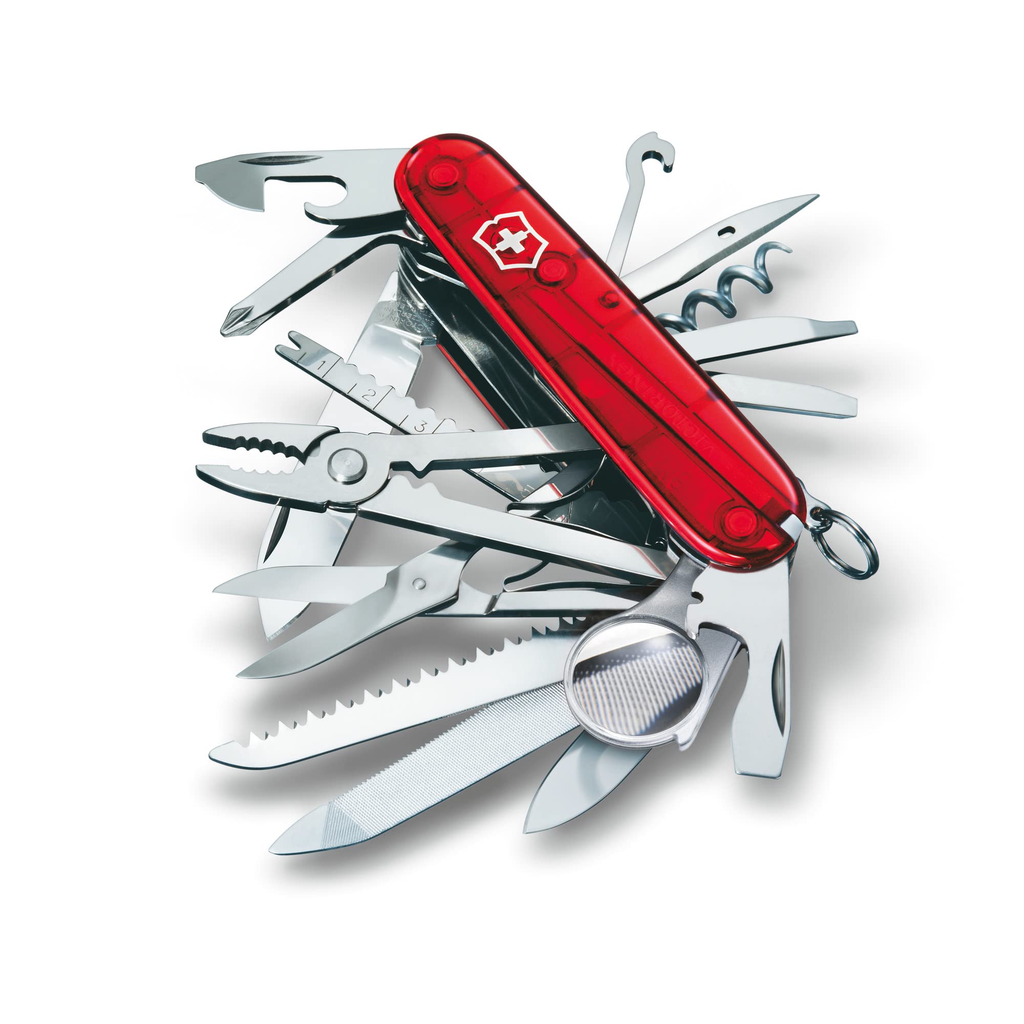 Foto 3 pulgar | Multiherramienta Victorinox Swisschamp Ruby De 91 Mm Con 33 Funciones - Venta Internacional.