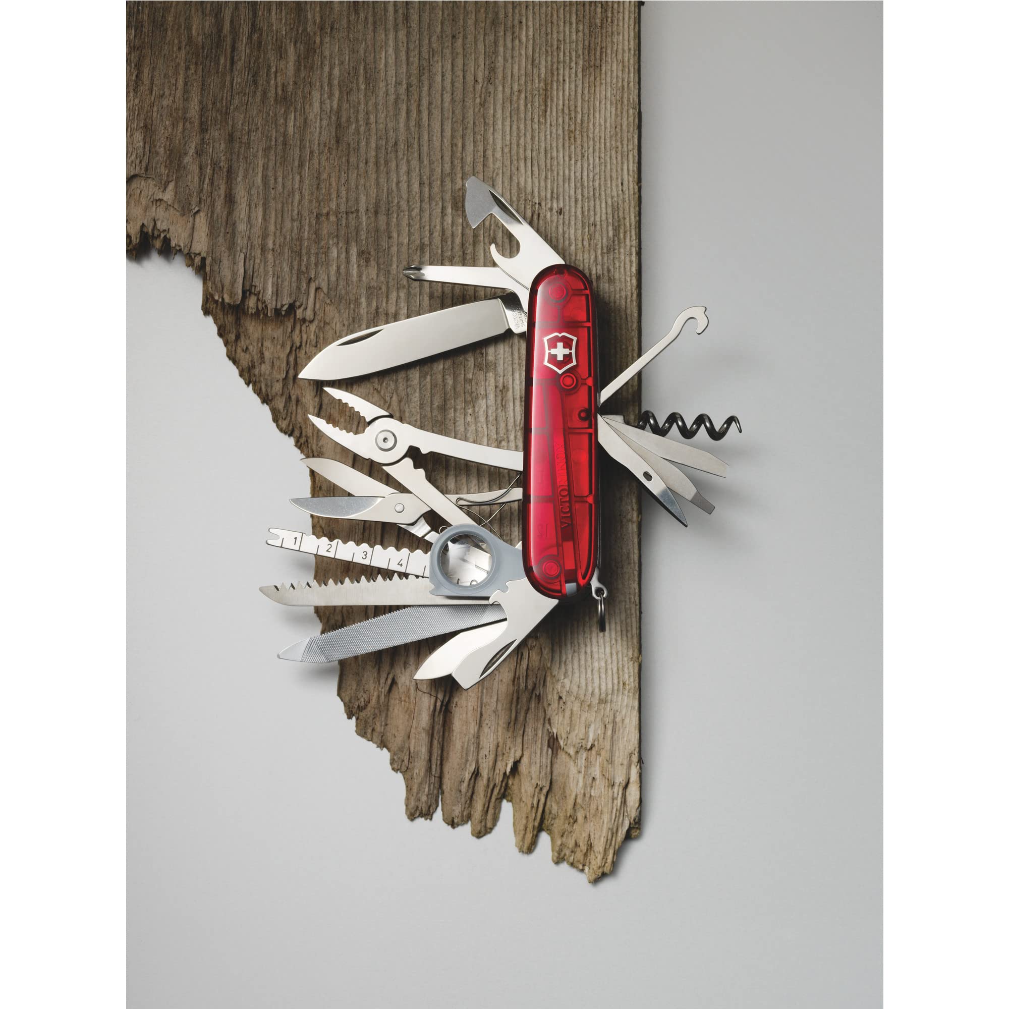 Foto 7 pulgar | Multiherramienta Victorinox Swisschamp Ruby De 91 Mm Con 33 Funciones - Venta Internacional.