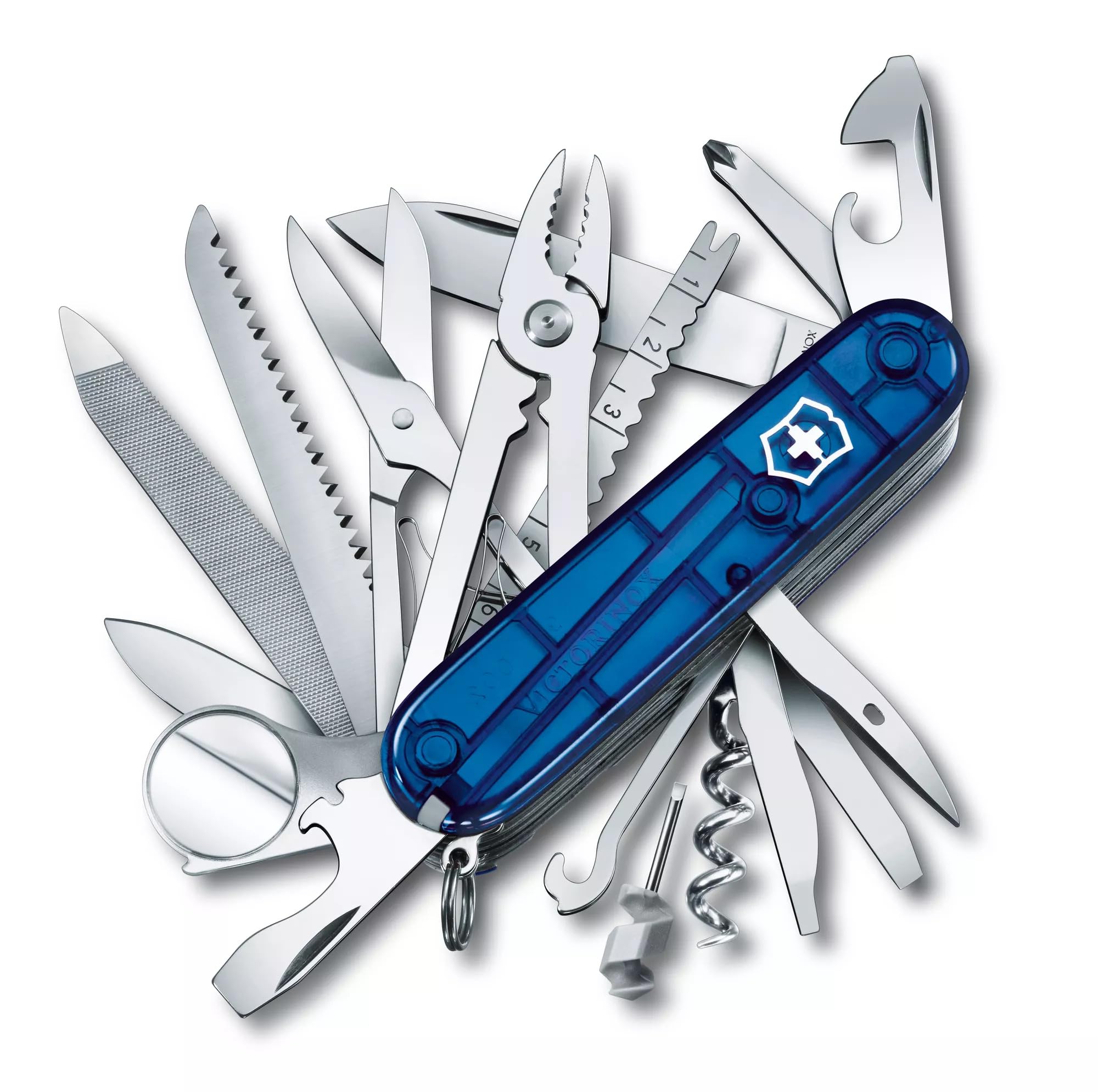 Multiherramienta Victorinox Swisschamp Sapphire 91 Mm Con 33 Funciones - Venta Internacional.