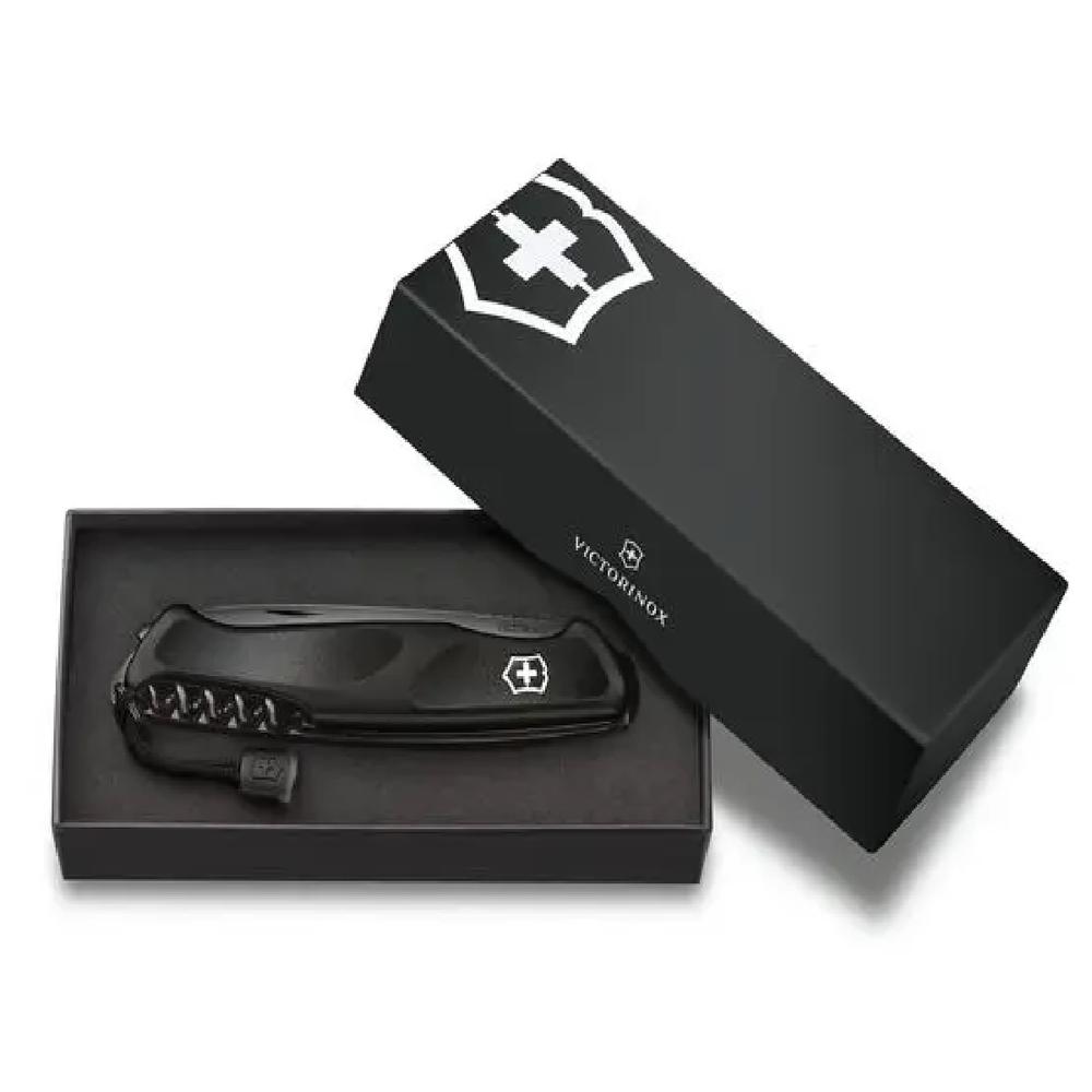 Foto 4 pulgar | Navaja Negra Ranger Grip 55 130mm Onyx 13 Usos Victorinox