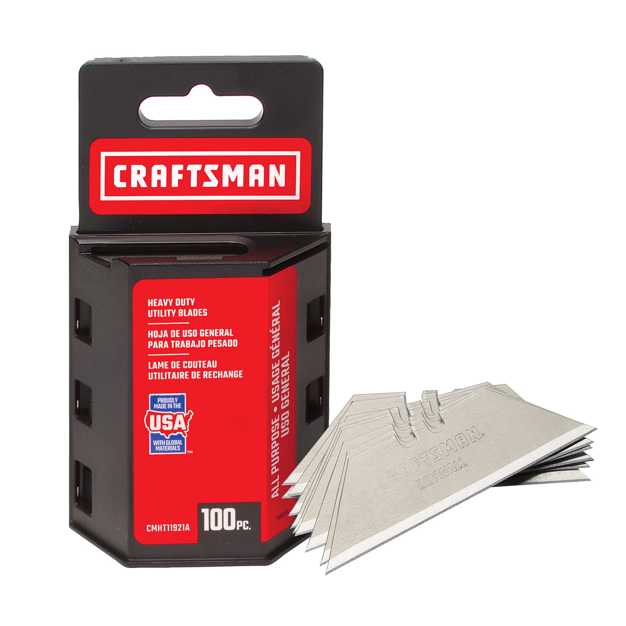 Foto 1 | Cuchillas Multiusos Craftsman Cmht11921a, Paquete De 100 - Venta Internacional.