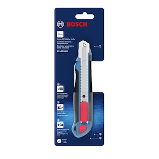 Foto 3 | Cuchillo Utilitario Snap-off Bosch H11-12100-1 De 18 Mm De Agarre Suave - Venta Internacional.