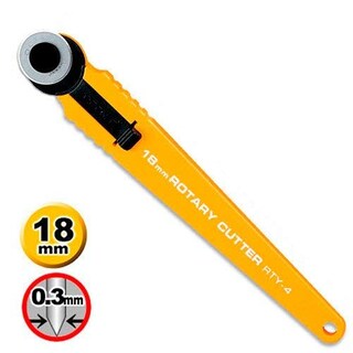 Foto 2 | Cortadora Rotativa Olfa Rty-4 Hobby De 18 Mm Para Tela, Papel Y Películas - Venta Internacional.