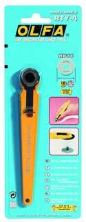 Foto 4 | Cortadora Rotativa Olfa Rty-4 Hobby De 18 Mm Para Tela, Papel Y Películas - Venta Internacional.