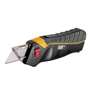Foto 1 | Cortador De Cajas De Cuchillos Cat Safety Utility Autorretráctil, Aprieta El Mango Para Extenderlo, - Venta Interna