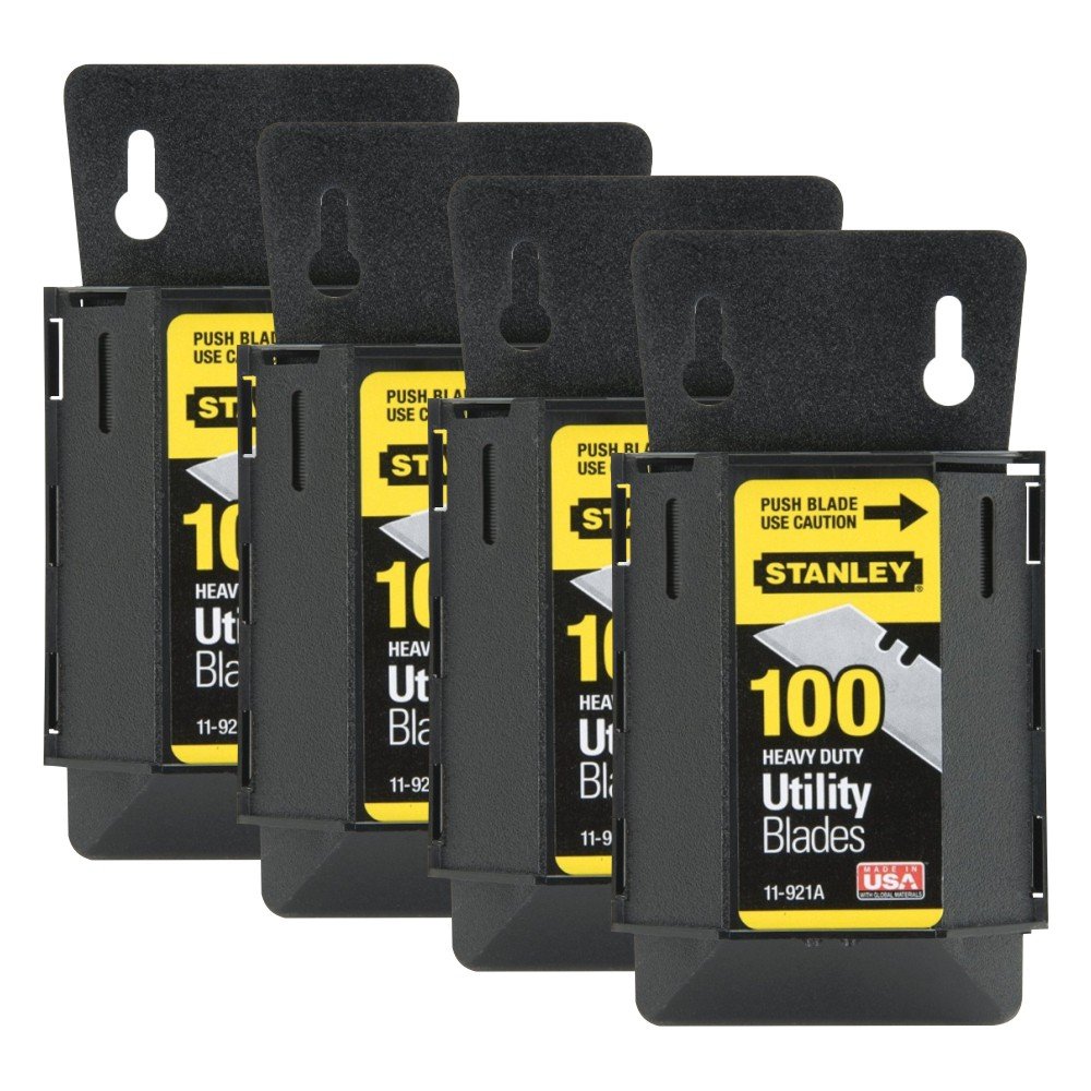 Foto 1 | Cuchillas Utilitarias Stanley 11-921a 1992 De Alta Resistencia, Paquete De 100 - Venta Internacional.