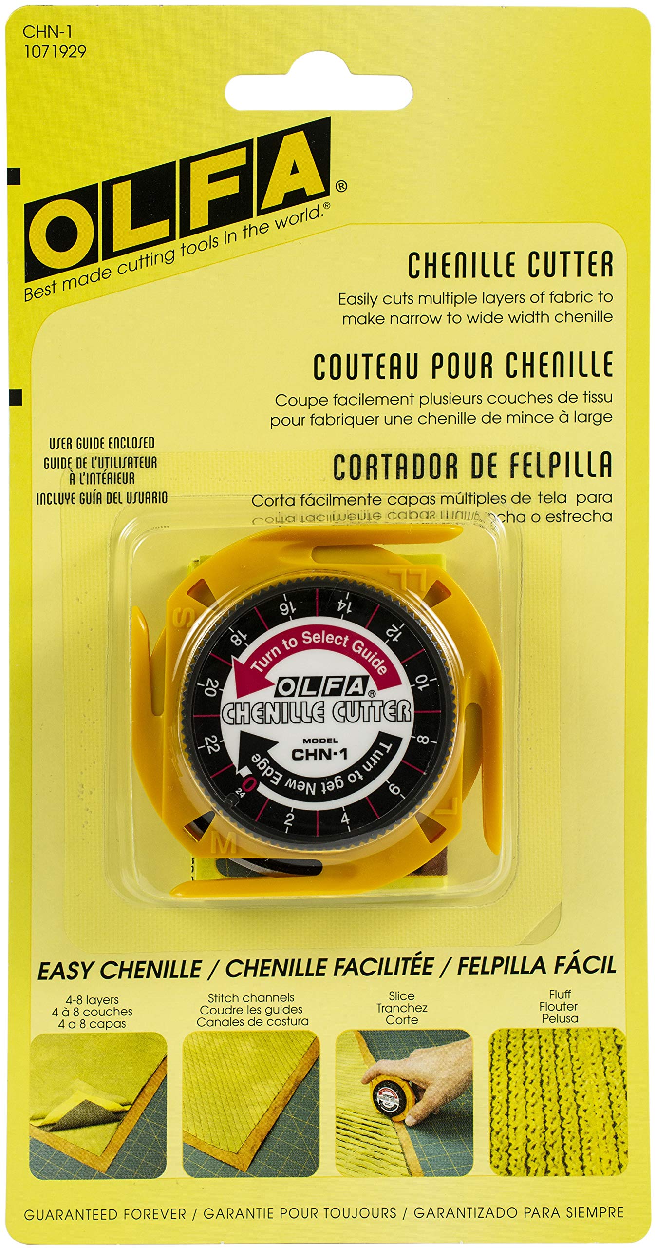 Foto 2 pulgar | Cortador De Chenilla Olfa Amarillo - Venta Internacional.