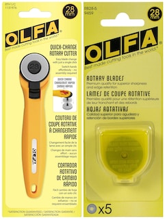 Foto 1 | Cortadora De Tela Giratoria Olfa De 28 Mm Con Recarga De 5 Cuchillas - Venta Internacional.
