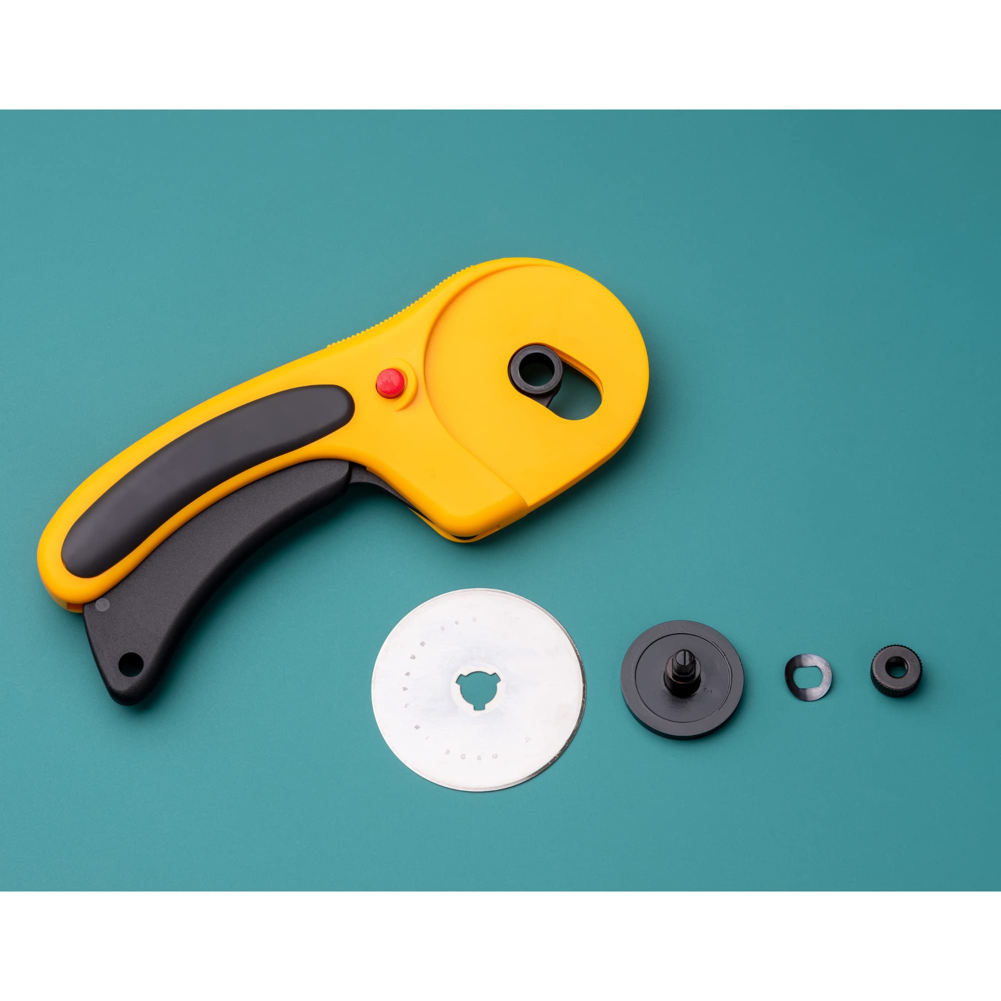 Foto 5 pulgar | Cortador Giratorio Olfa Ergonómico De 60 Mm Con Tapa De Cuchilla Y Gatillo - Venta Internacional.