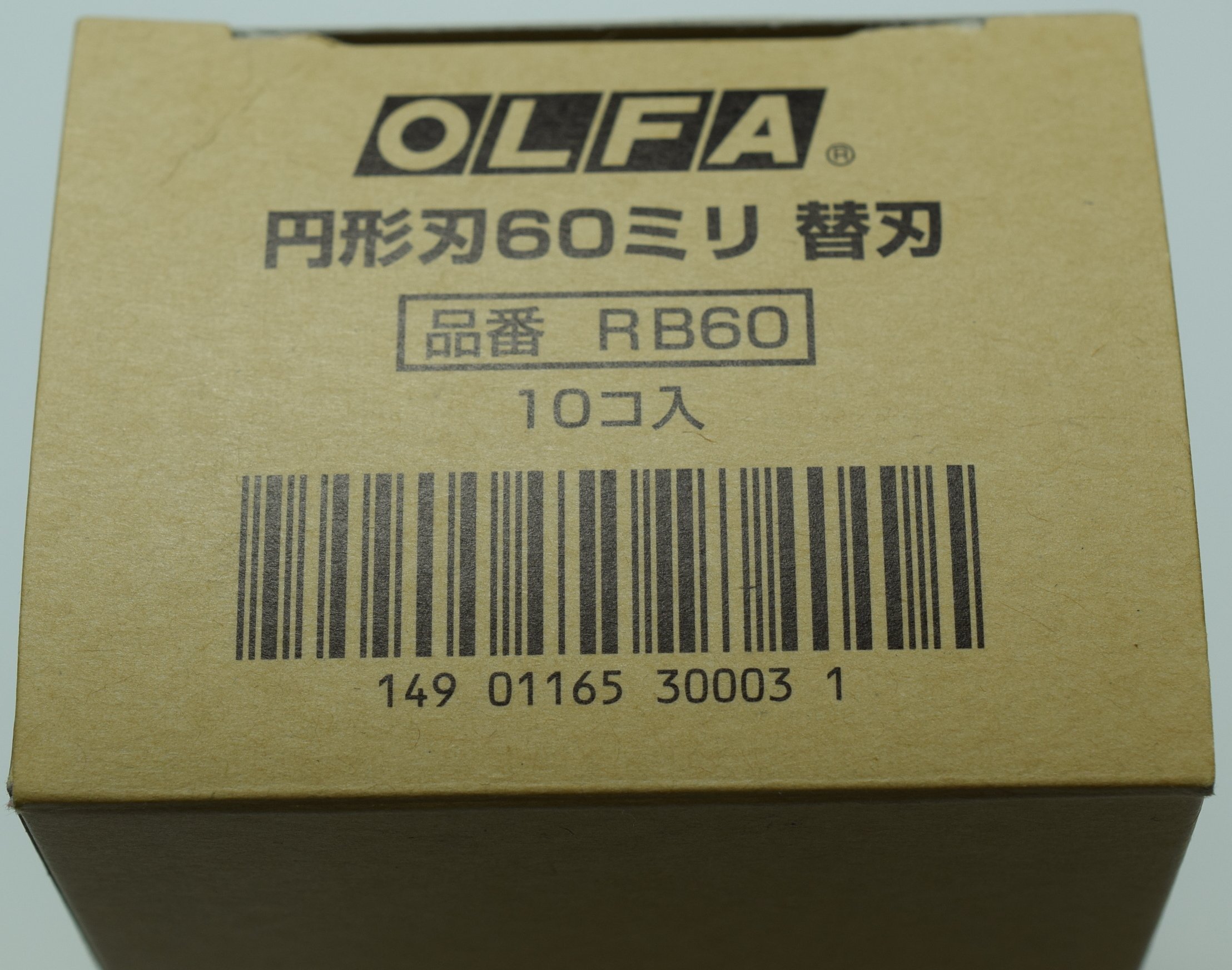 Foto 3 | Cuchillas Giratorias Olfa, 60 Mm, Tungsteno, Acero, 10 Unidades, Con Rotulador - Venta Internacional.