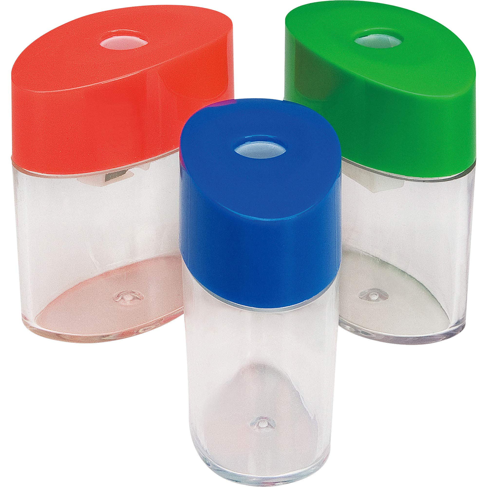 Foto 2 pulgar | Sacapuntas Ovaladas De Plástico Integra Para Lápices De Tamaño Estándar - Venta Internacional.