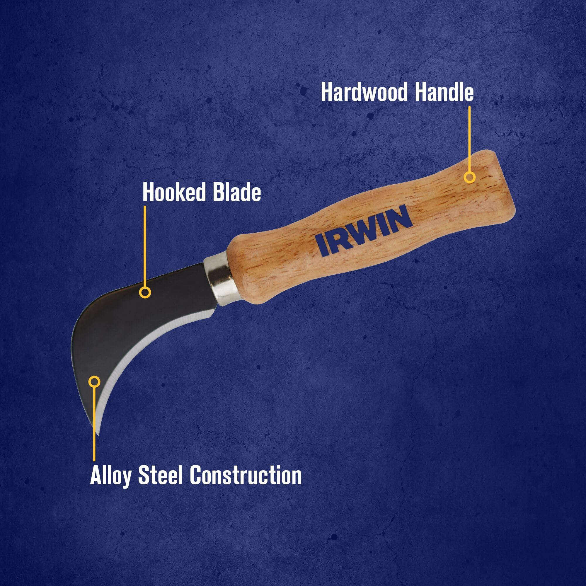 Foto 2 | Cuchillo De Linóleo Irwin 1774108 Con Mango De Madera - Venta Internacional.