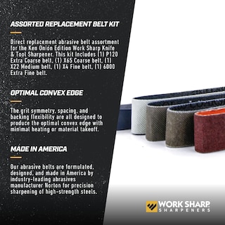 Foto 3 | Kit De Correas De Repuesto Work Sharp Ken Onion Edition Wssako81113 - Venta Internacional.