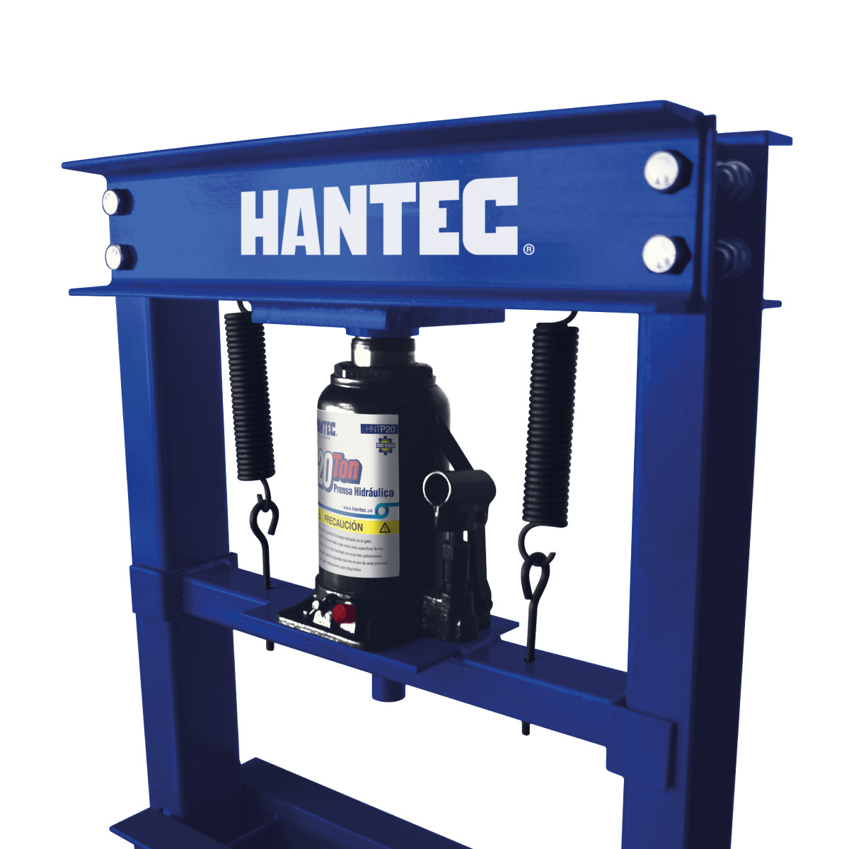 Foto 2 | Prensa Hidráulica de 20 Toneladas Hantec color Azul