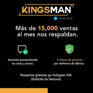 Foto 5 | Prensa Esquinera Kingsman 300230 Gris Uso Rudo 65 mm