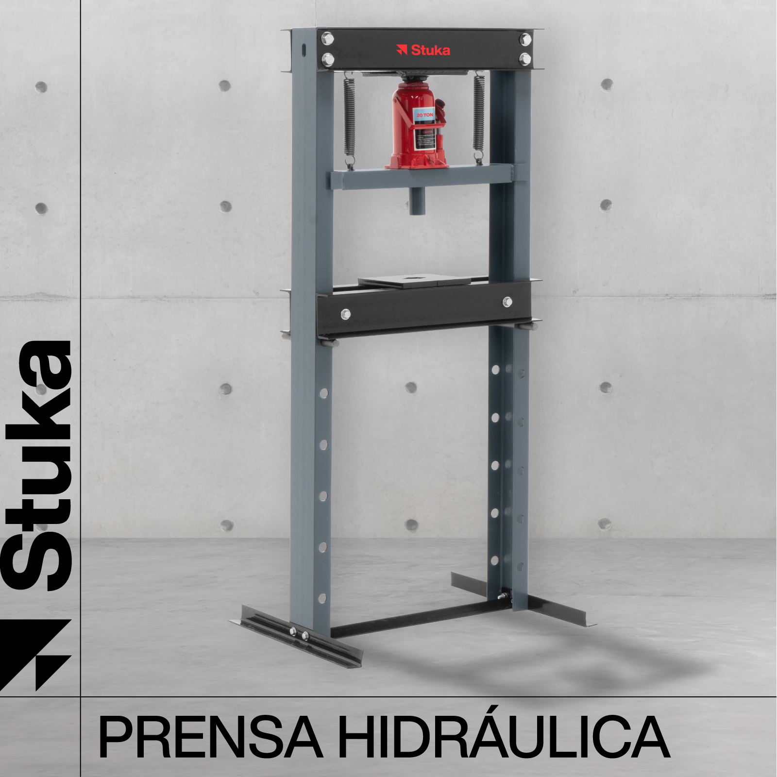 Foto 5 | Prensa Hidráulica Stuka STPH20T color Negro con Gato de Botella 20 T