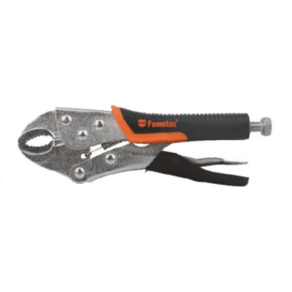 Foto 2 pulgar | Pinza De Presión Fumetax Mordaza Curva 10'' Sw-8102013ht