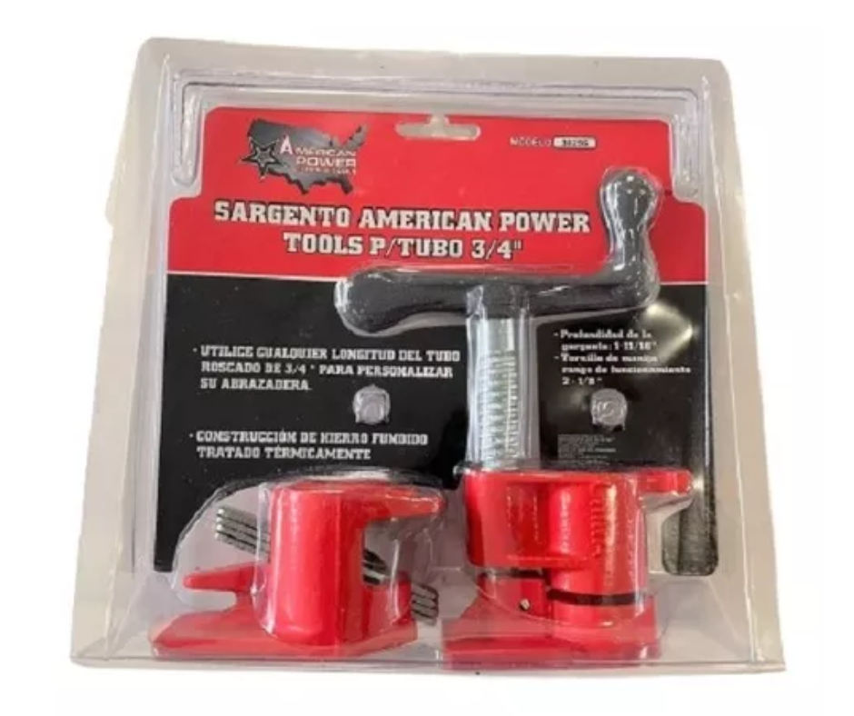 Prensa/Sargento American Power para Madera Tubo 3/4 Pulgadas