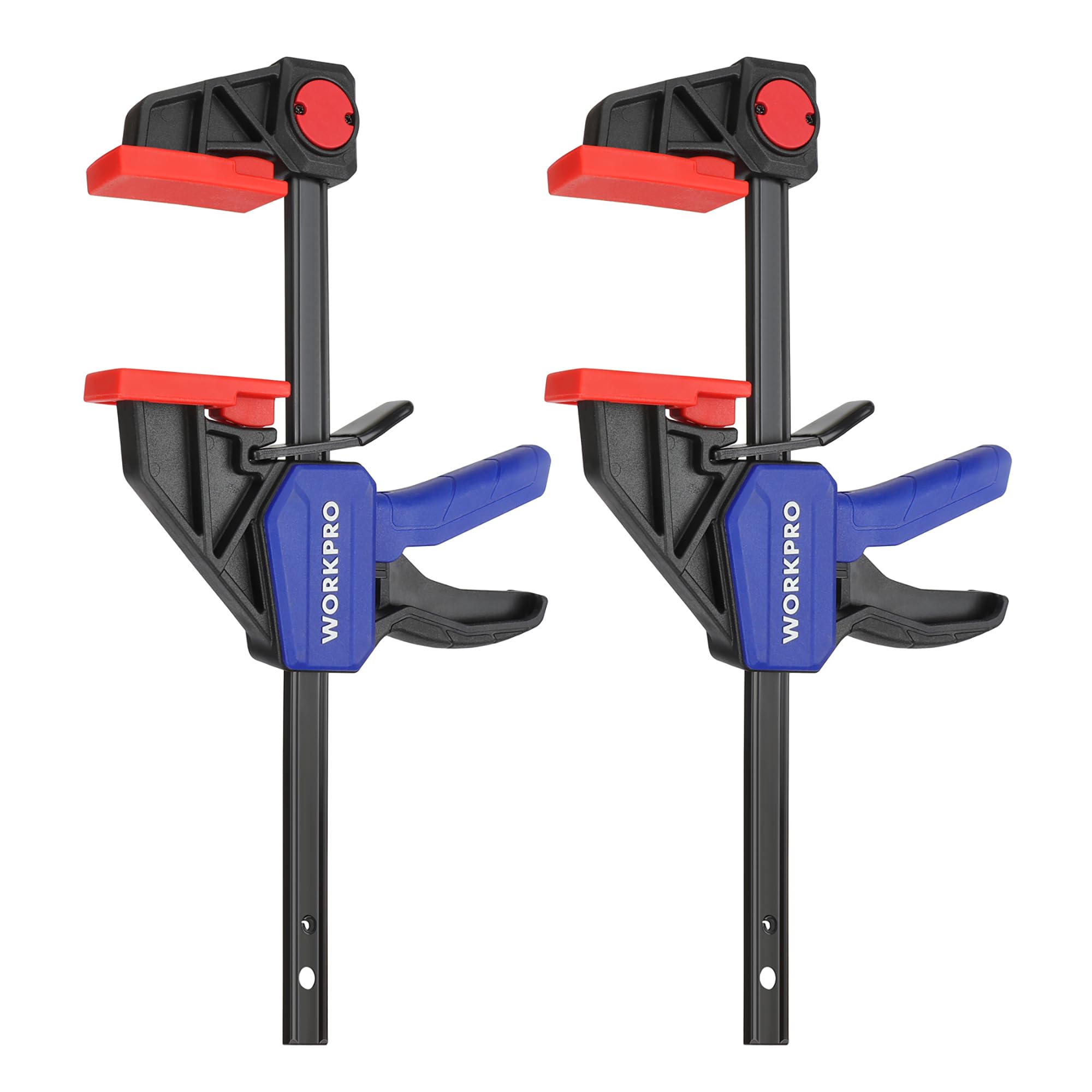 Foto 2 pulgar | Pinzas De Barra Workpro 6 Para Carpintería, Paquete De 2 Unidades, Límite De Carga De 150 Kg - Venta Internacional.