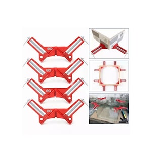 Foto 2 | Language Prensa Esquinera Carpinteria 90 Grados Herreria Metal 4pcs Eo Safe Imports Esi-1202-1 Rojo