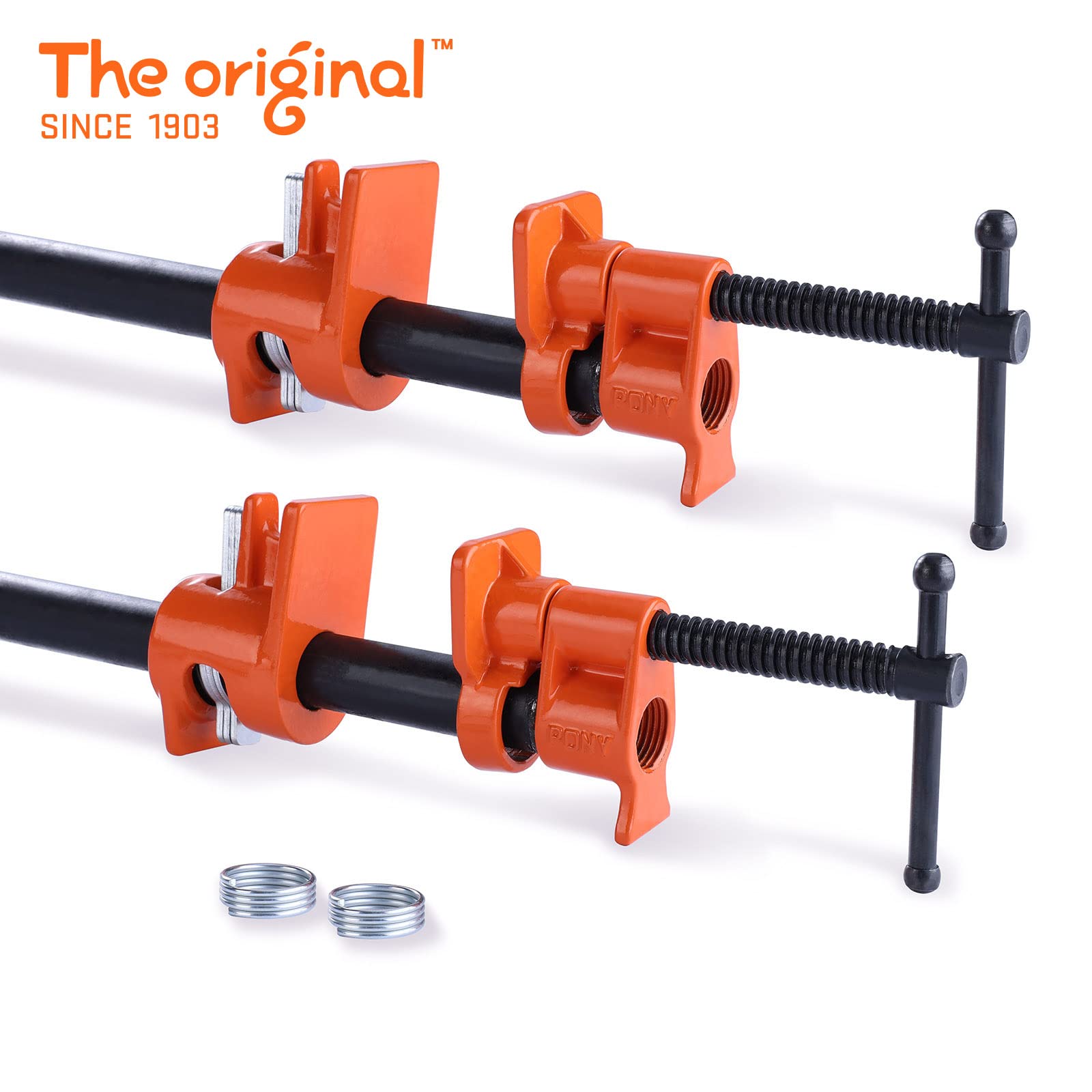 Foto 2 | Pinza Pony Para Encolado De Madera Para Tubos De 1/2 Pulgada, Paquete De 2 - Venta Internacional.