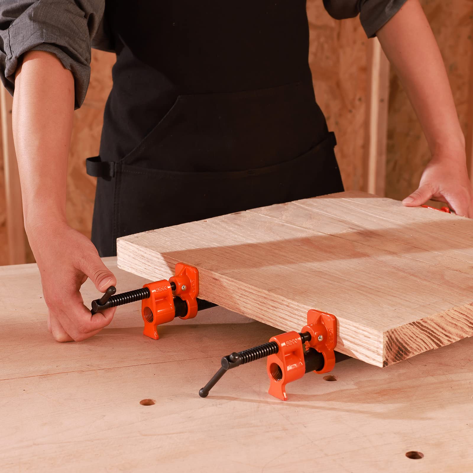 Foto 6 | Pinza Pony Para Encolado De Madera Para Tubos De 1/2 Pulgada, Paquete De 2 - Venta Internacional.