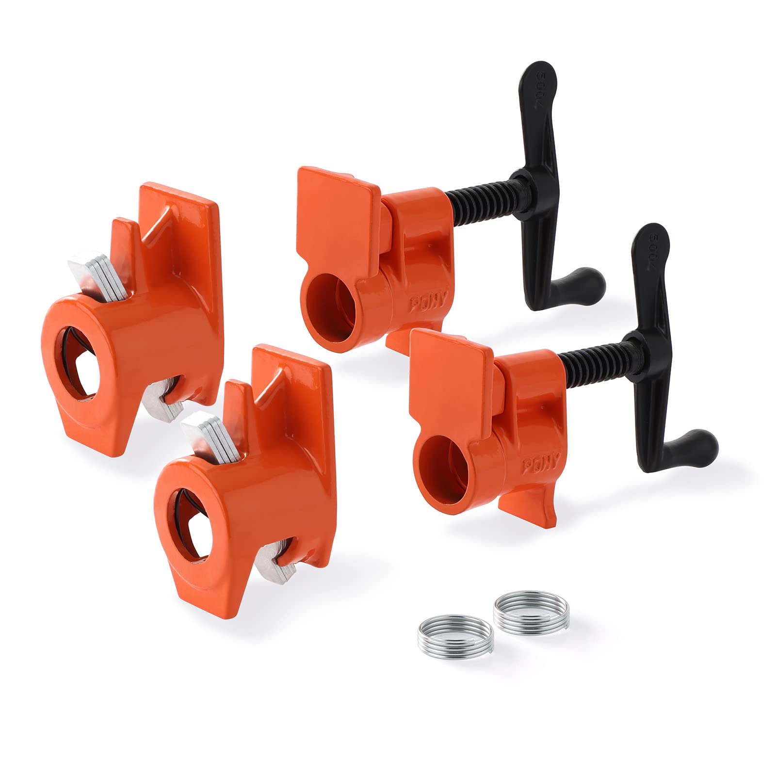 Pinza Pony Para Pegar Tubos De Madera, Paquete De 2 Unidades Para Tubos De 3/4 Pulgadas - Venta Internacional.