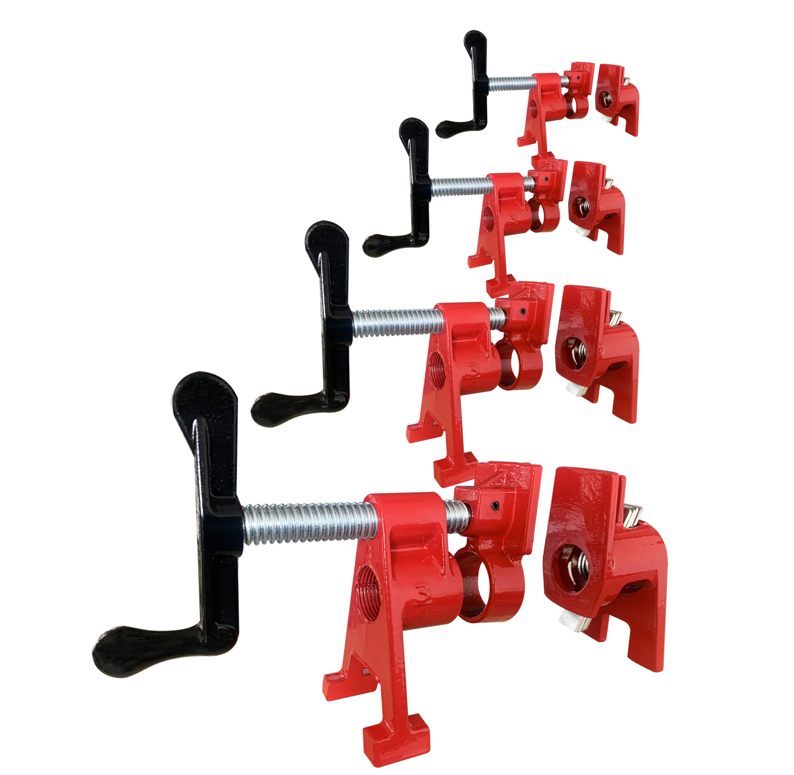 Foto 5 pulgar | Juego De Abrazaderas Para Tubos Himapro Professional, Paquete De 4 Unidades, 3/4 Pulgadas - Venta Internacional.