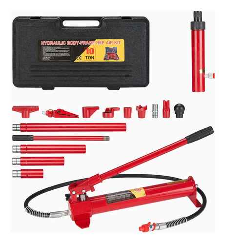 Foto 1 | Porta Power Kit Gato Hidraulico 10 Toneladas Portátil