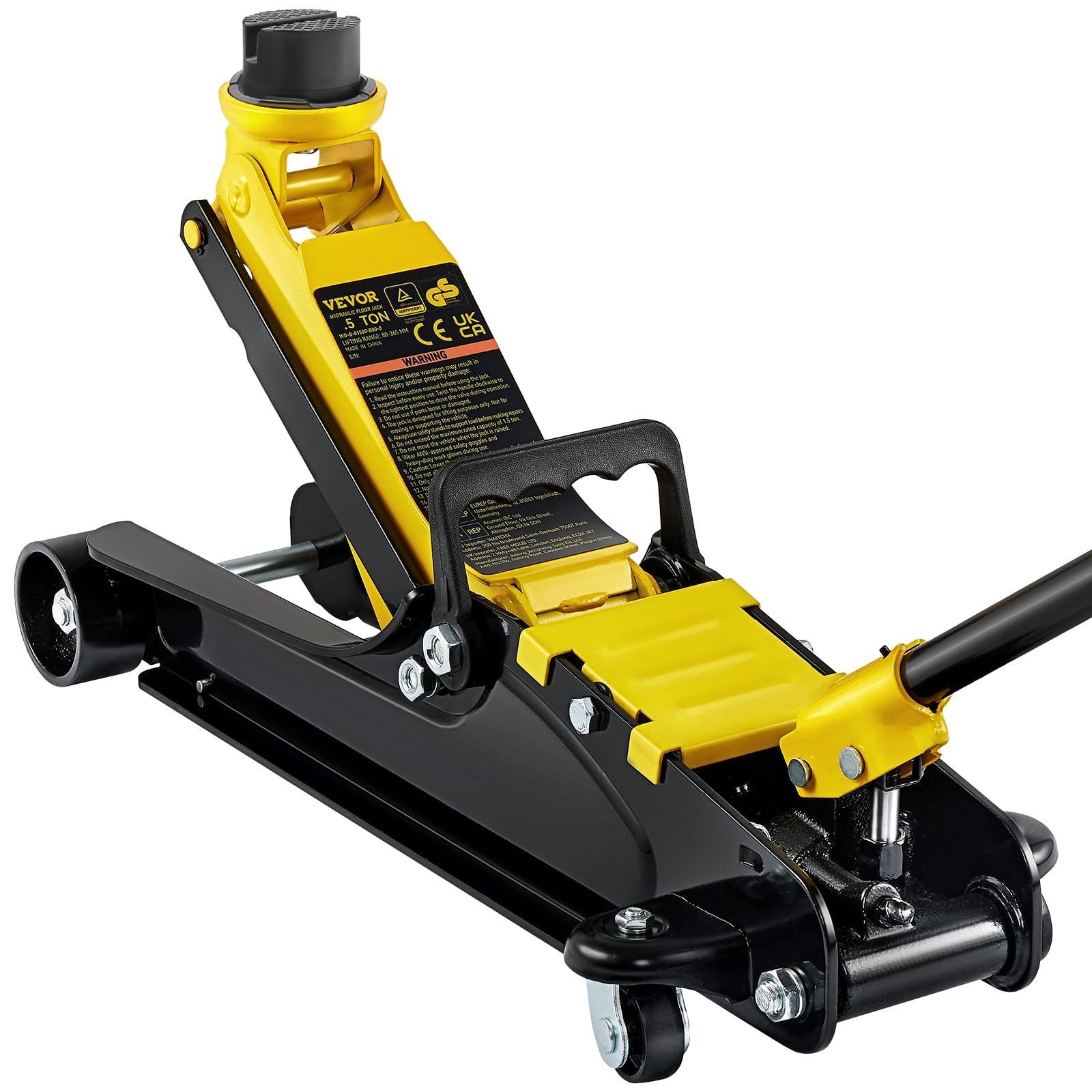 Foto 2 pulgar | Floor Jack Vevor De Acero Pesado De Perfil Bajo De 2,5 Toneladas - Venta Internacional.