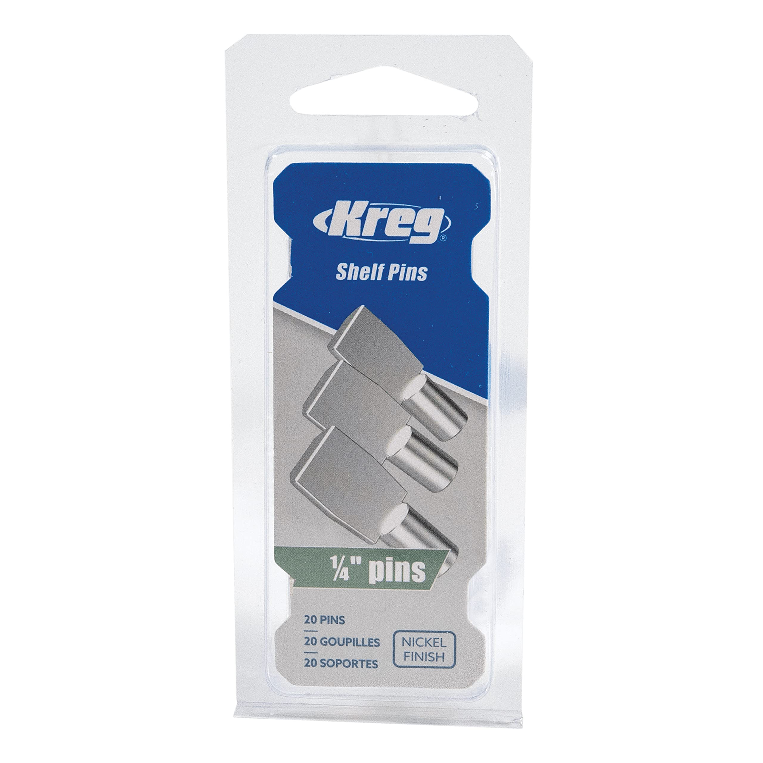 Foto 4 pulgar | Alfileres De Estante Kreg Kma-qpin De 1/4 Pulgadas Para Kreg Shelf-pin Jig - Venta Internacional.