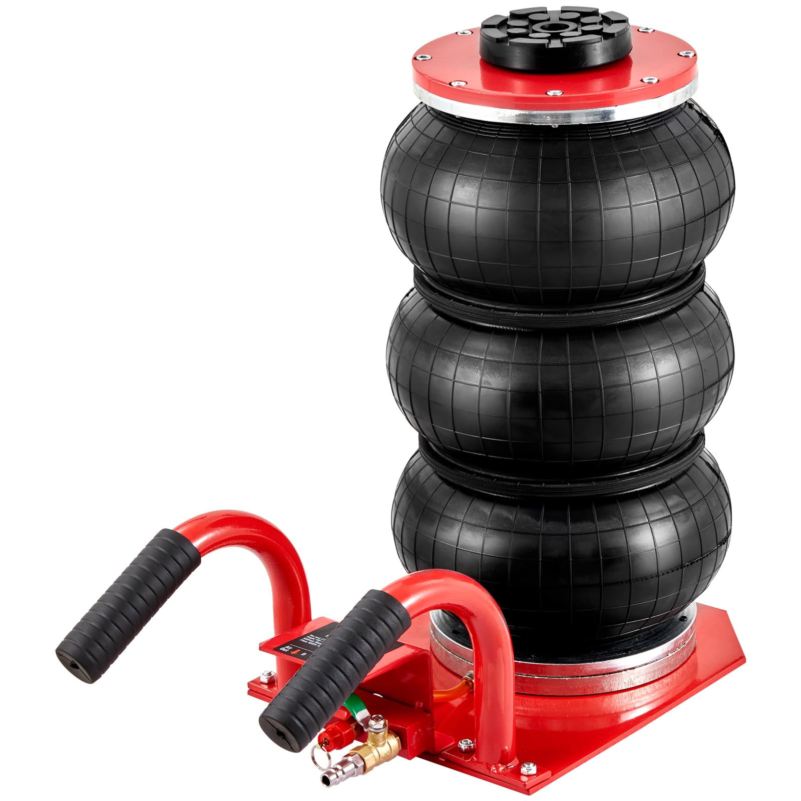 Bolsa Triple Air Jack Vevor De 3 Toneladas Y 3000 Kg Para Coches, Color Rojo - Venta Internacional.
