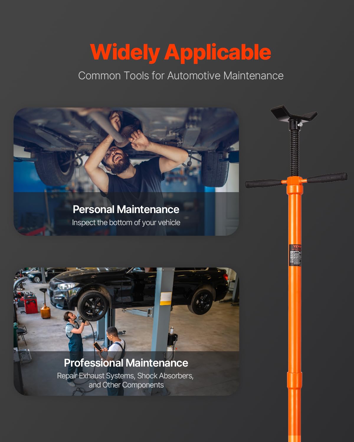 Foto 6 | Soporte Underhoist Vevor De 3/4 Toneladas De Capacidad Con 52,8 A 76 Pulgadas - Venta Internacional.